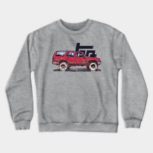 2nd Gen 4Runner TRD - Red Crewneck Sweatshirt